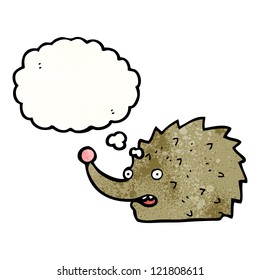 Cartoon Nervenhedgehog