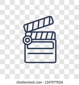 Cartoon network icon. Trendy linear Cartoon network logo concept on transparent background from Cinema collection