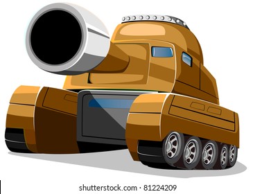 cartoon new tank