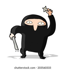 caricatura ninja