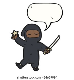 caricatura ninja