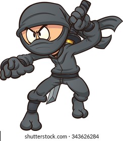 Cartoon Ninja Images Stock Photos Vectors Shutterstock