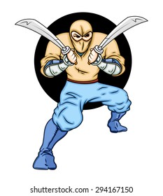 Cartoon Ninja Warrior