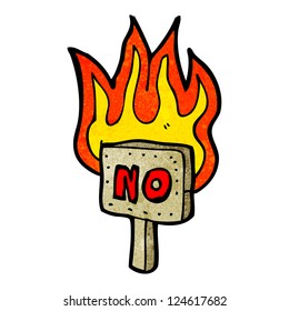 cartoon no sign