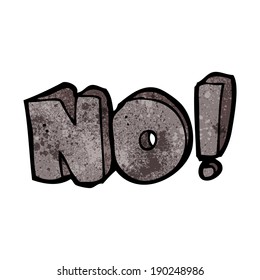 cartoon no symbol