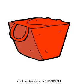 cartoon noodle box