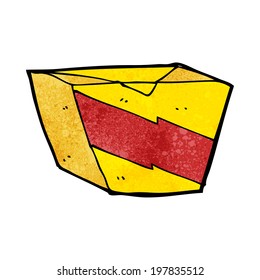 cartoon noodle box
