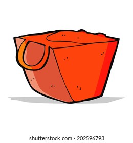 cartoon noodle box
