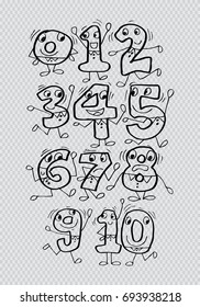 Cartoon numbers