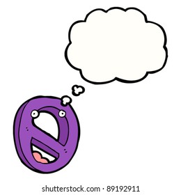 cartoon numeral zero