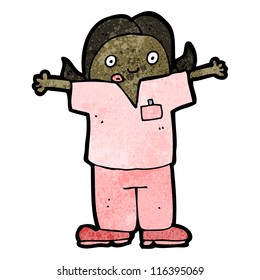 cartoon nurse