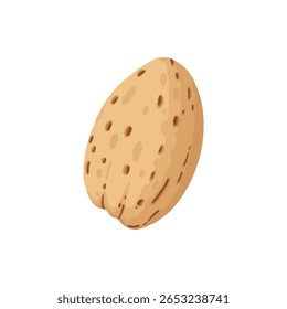 Design de porca de desenho animado. Moldura de snacks de nozes, avelã, noz, amêndoa e pistache moldura de polígono forma vetor plano ilustração. Quadro de borda Nuts