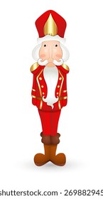 Cartoon Nutcracker Character