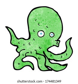 pulpo de dibujos animados