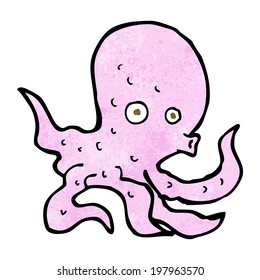pulpo de dibujos animados