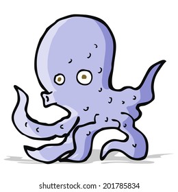 cartoon octopus