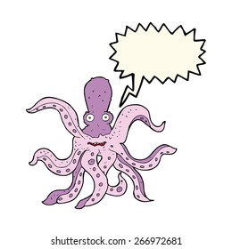 cartoon octopus