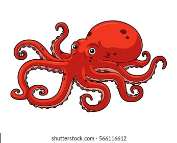 Cartoon Octopus