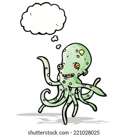 pulpo de dibujos animados; calamar; 