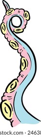 Cartoon octopus Tentacle Cthulhu Clipart