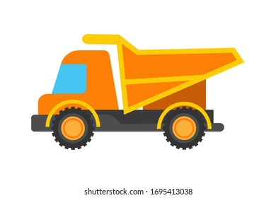 Cartoon Offhighway Truck Heavy Mining Machine Stock Vector (Royalty ...