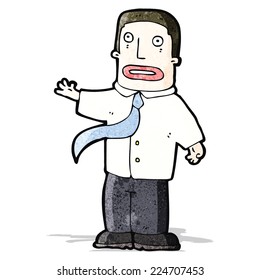 cartoon office guy