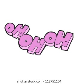 Cartoon-oh-Zeichen