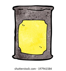 Cartoon-Ölfass