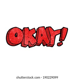 cartoon okay sign