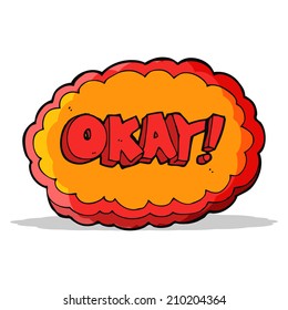 cartoon okay sign
