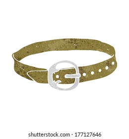 cartoon old belt