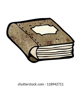 libro antiguo de dibujos animados