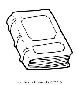 cartoon old book