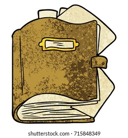 cartoon old book