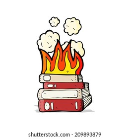 cartoon old books