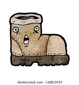 cartoon old boot