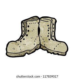 cartoon old boots