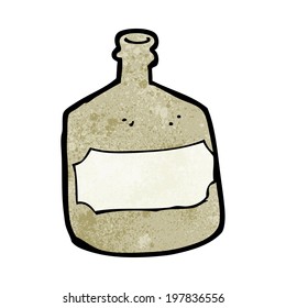 cartoon old bottle jar