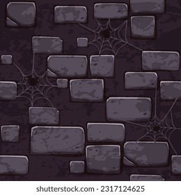 Cartoon old brick wall texture for 2D game
