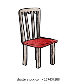 cartoon old chair