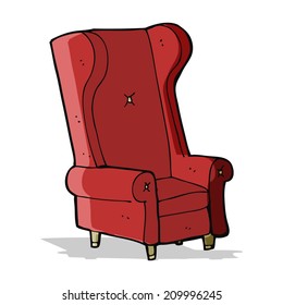 caricatura antigua silla