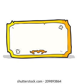 cartoon old frame