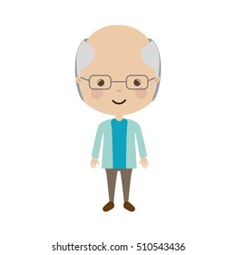 Cartoon Old Man Stock Vector (Royalty Free) 510543436 | Shutterstock