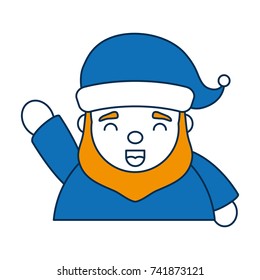 cartoon old man icon 