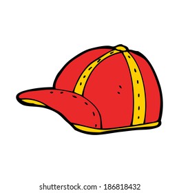 cartoon old school cap