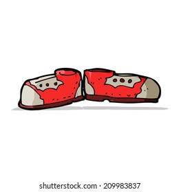 Karikaturschuhe