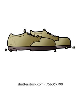 Karikaturschuhe