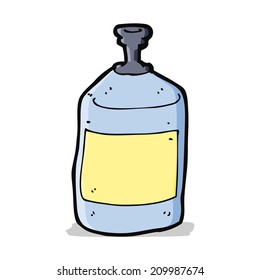 cartoon old squirt bottle