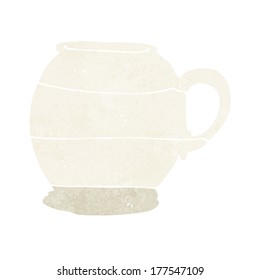 cartoon old style mug