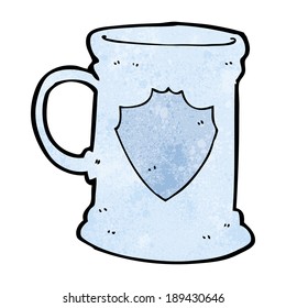 caricatura del viejo tankard
